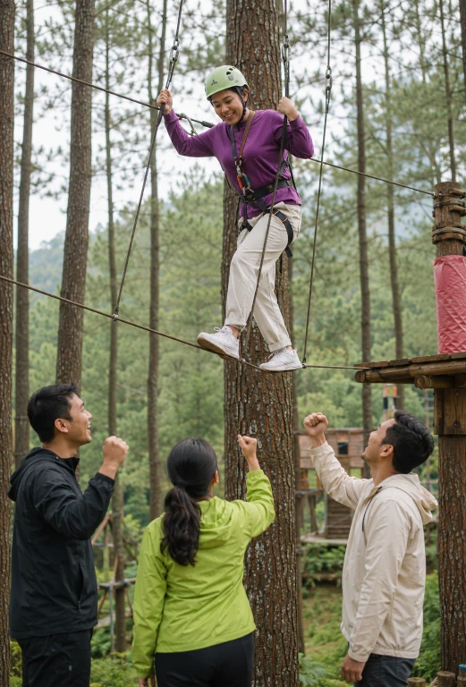 Denio Outbound Indonesia - High Rope