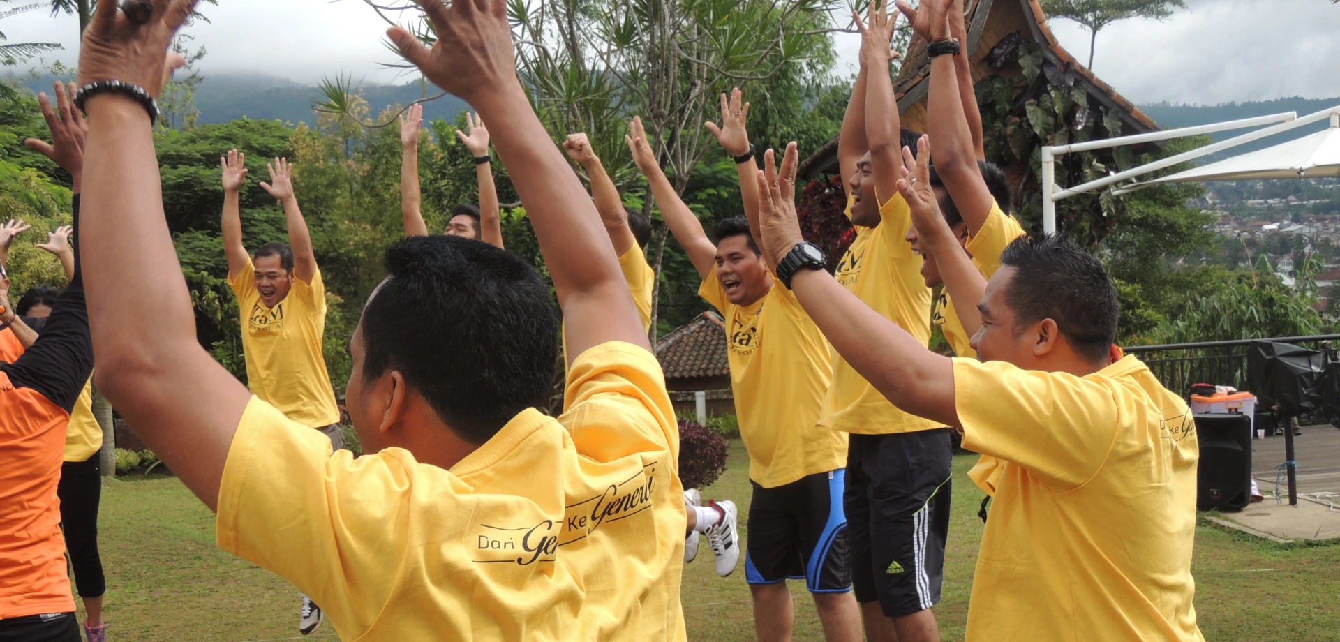 Denio Outbound Indonesia - One Day Outbound Fun Games Banner