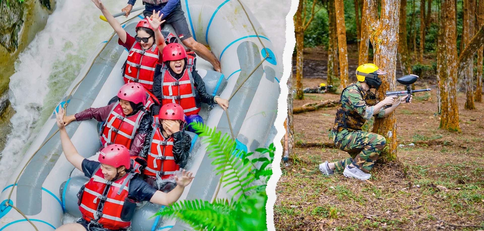 Denio Outbound Indonesia - Paintball and Rafting Hero