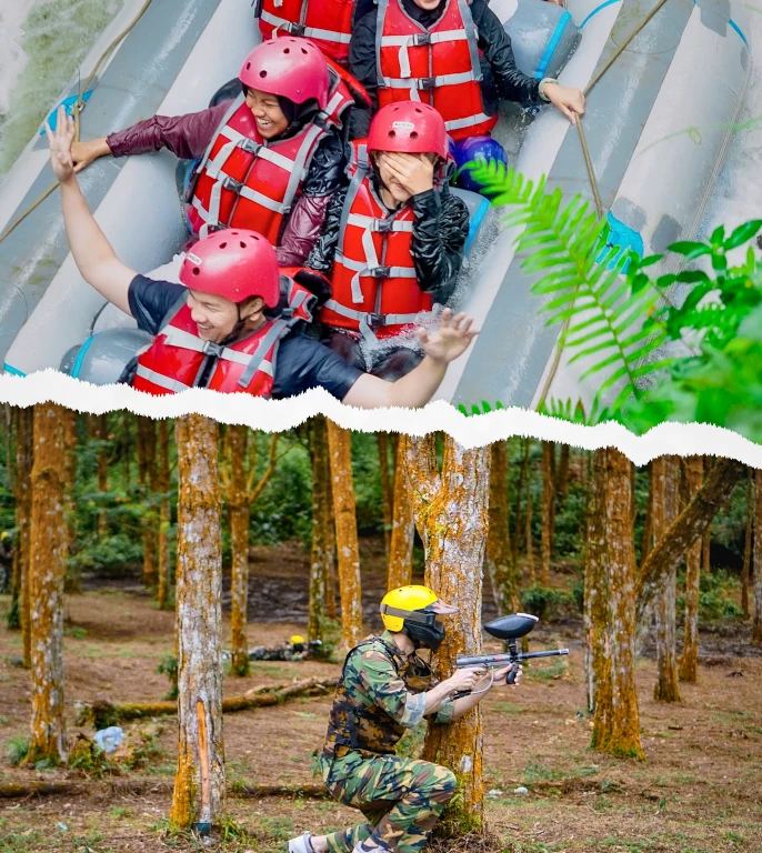 Denio Outbound Indonesia - Paintball and Rafting Thumb