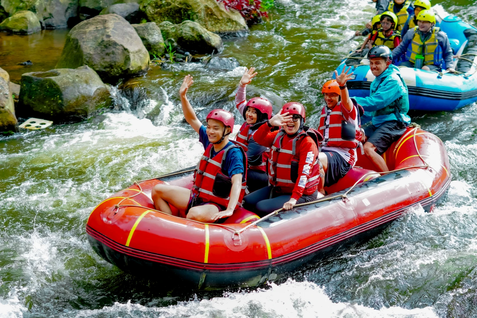 Denio Outbound Indonesia - Rafting 05