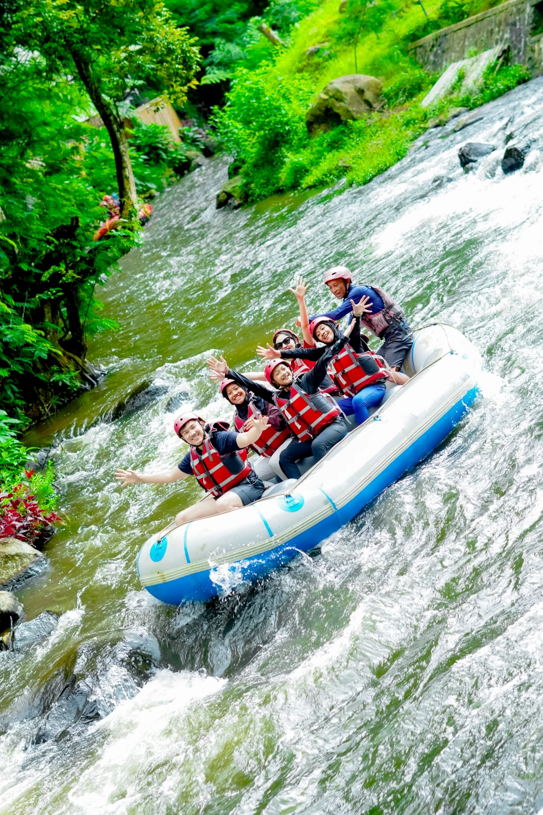 Denio Outbound Indonesia - Rafting 07