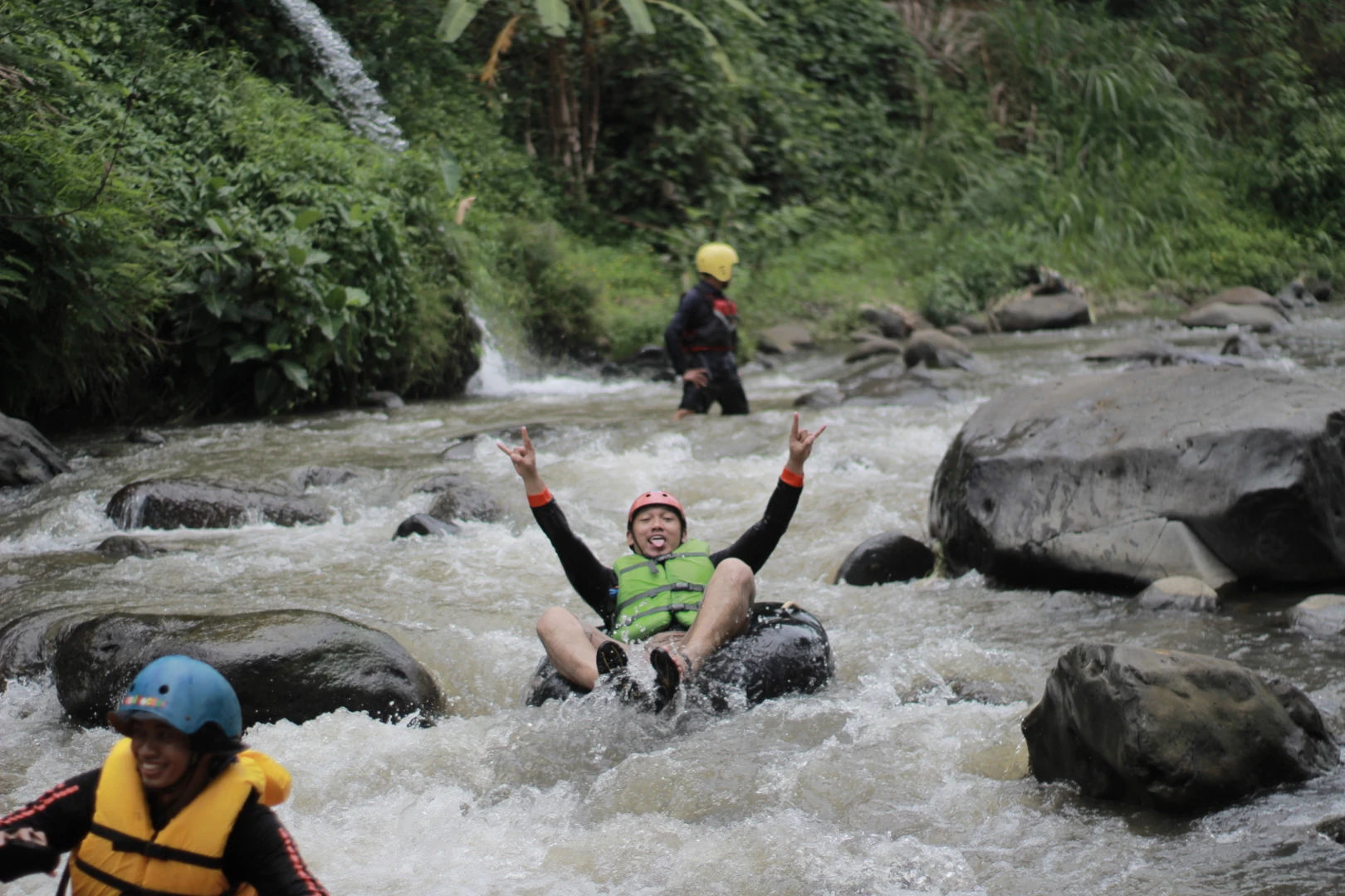 Denio Outbound Indonesia - River Tubing 03
