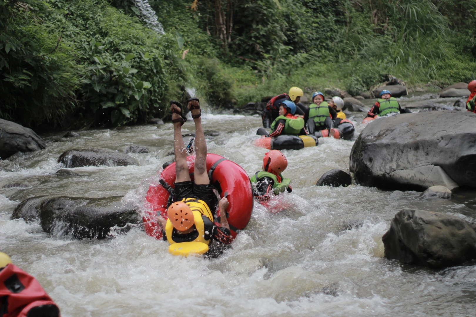 Denio Outbound Indonesia - River Tubing 04