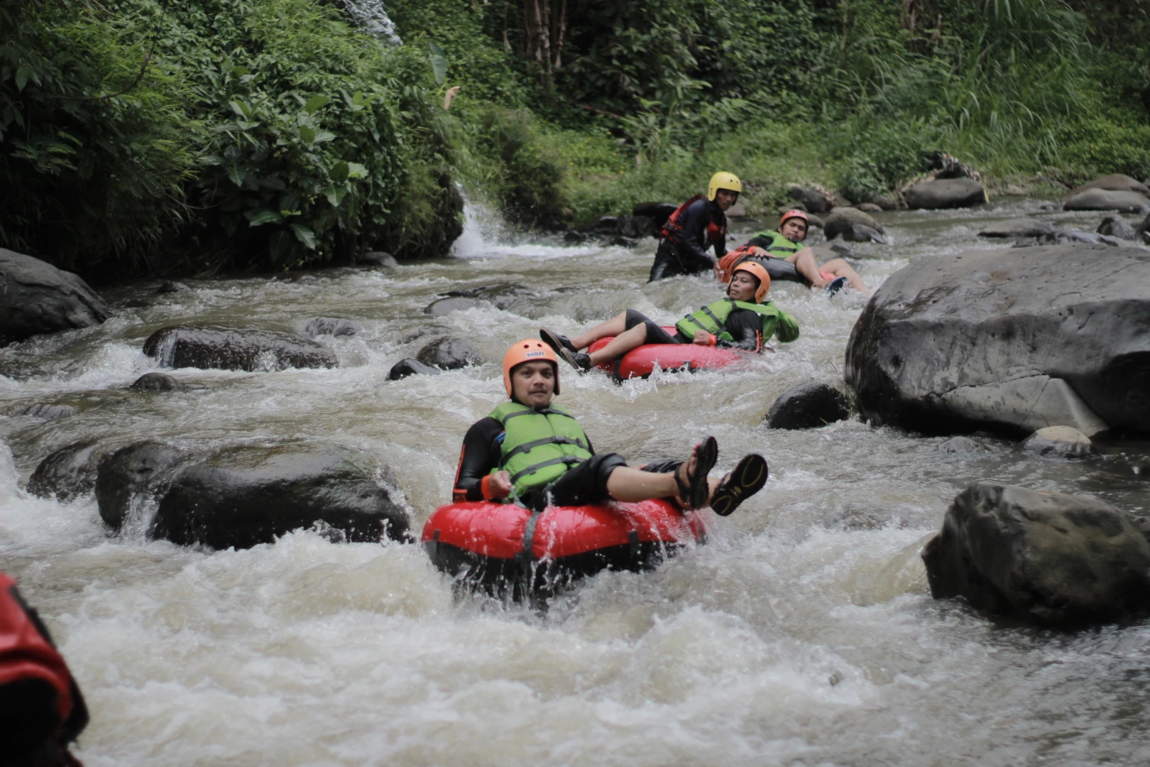 Denio Outbound Indonesia - River Tubing 05