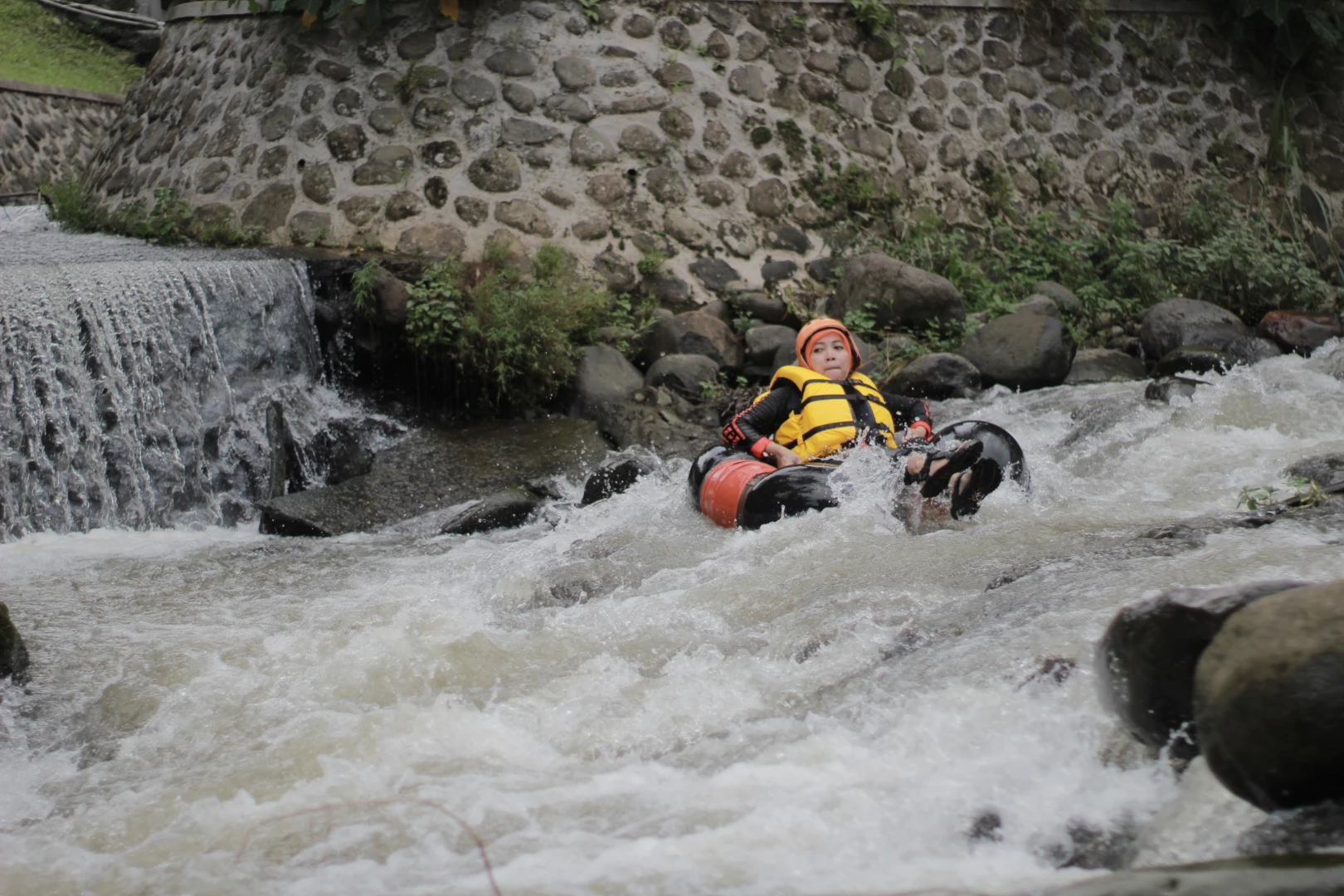 Denio Outbound Indonesia - River Tubing 06