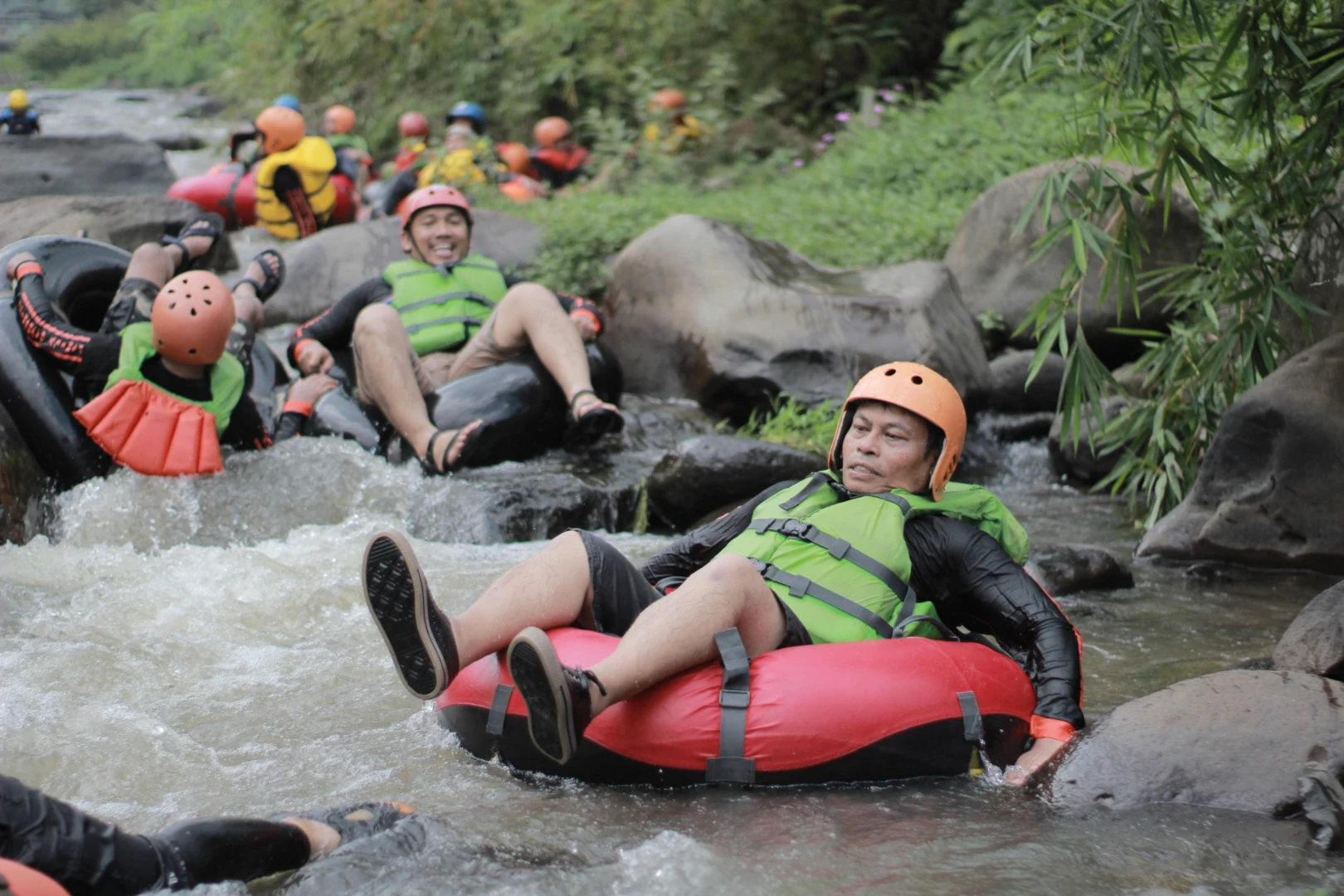 Denio Outbound Indonesia - River Tubing 11
