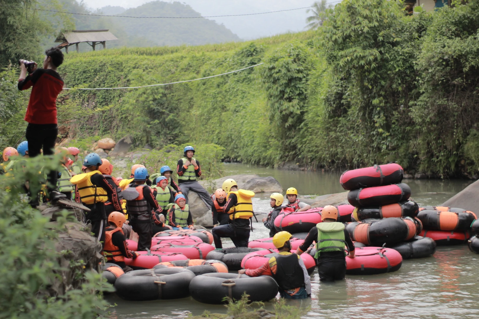 Denio Outbound Indonesia - River Tubing 17